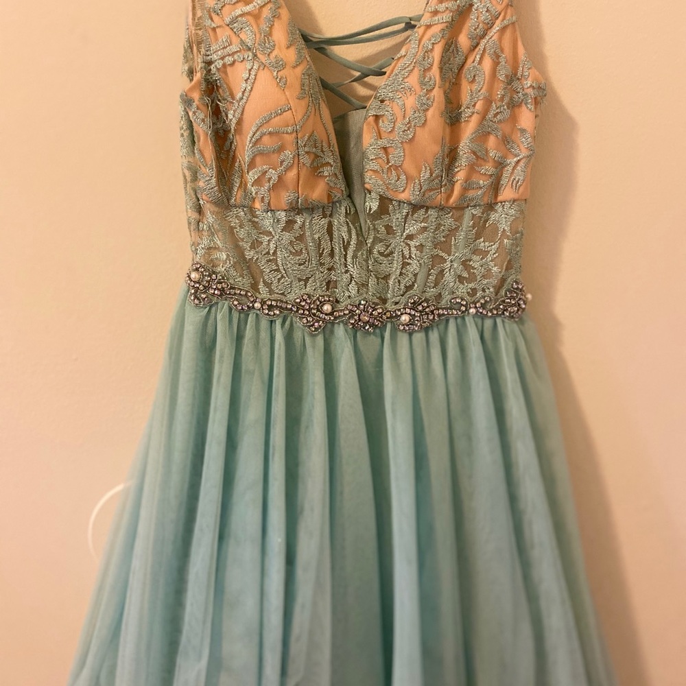 Light Blue Formal Dress